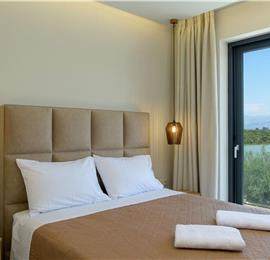  3 bedroom stone villa with pool & seaview, near Acharavi, sleeps 6